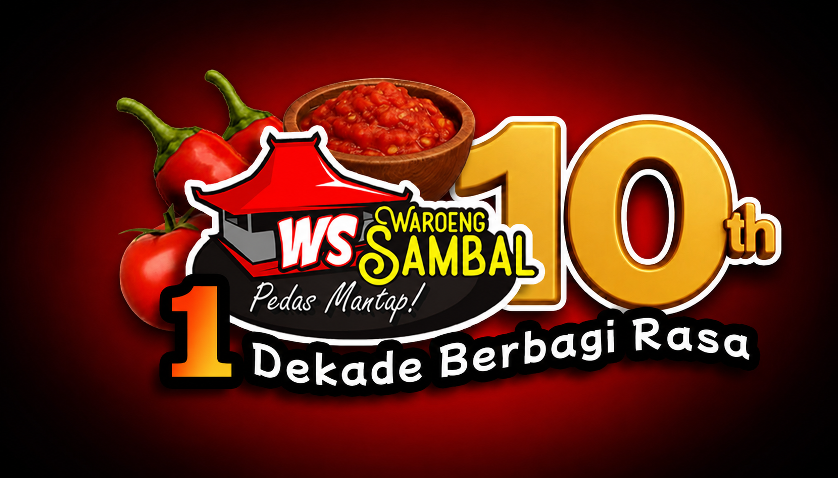 1 Dekade Waroeng Sambal: 10 Tahun Perjalanan, Perjuangan, dan Harapan